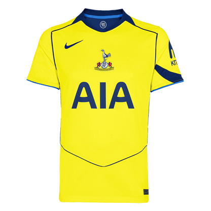 Tottenham Hotspur Third Maillot 2025/26 Jaune Grande Taille