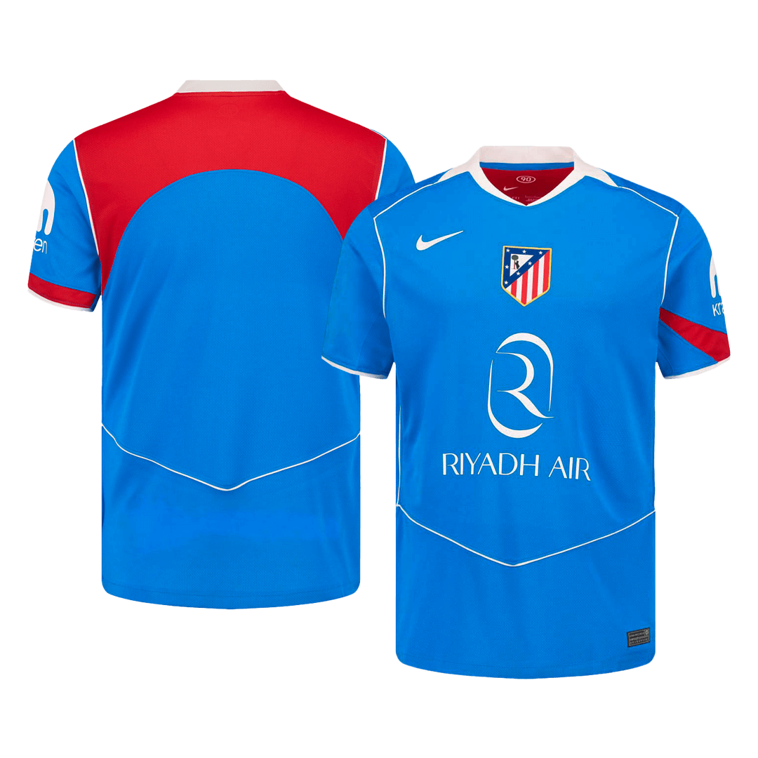 Atlético Derde Thuisshirt 2025/26 Blauw