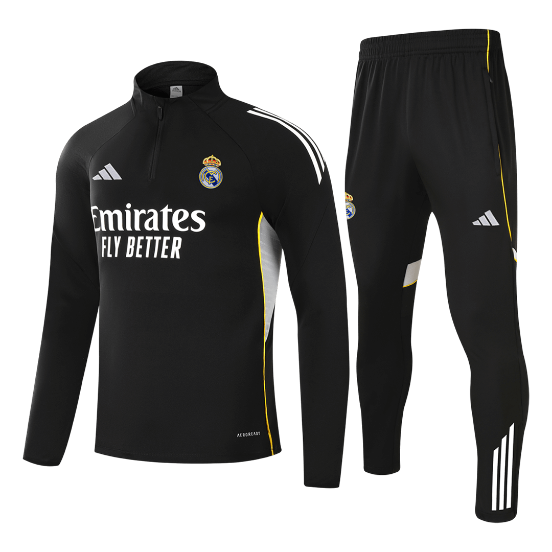 Real Madrid Trainingspak 2025/26 Kids Zwart