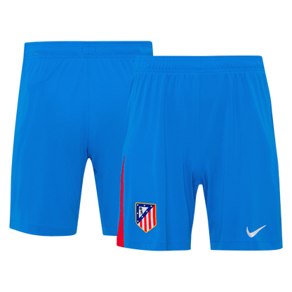 Atlético Derde Short 2025/26 Blauw