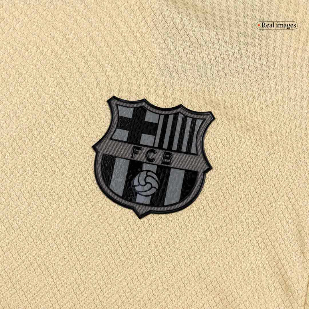 Barcelona Uit Thuisshirt Kit 2025/26 Junior Geel&Zwart