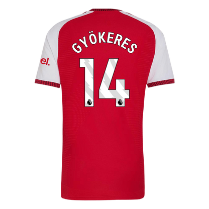 GYÖKERES #14 Arsenal Domicile Maillot 2026/27 Rouge Joueur