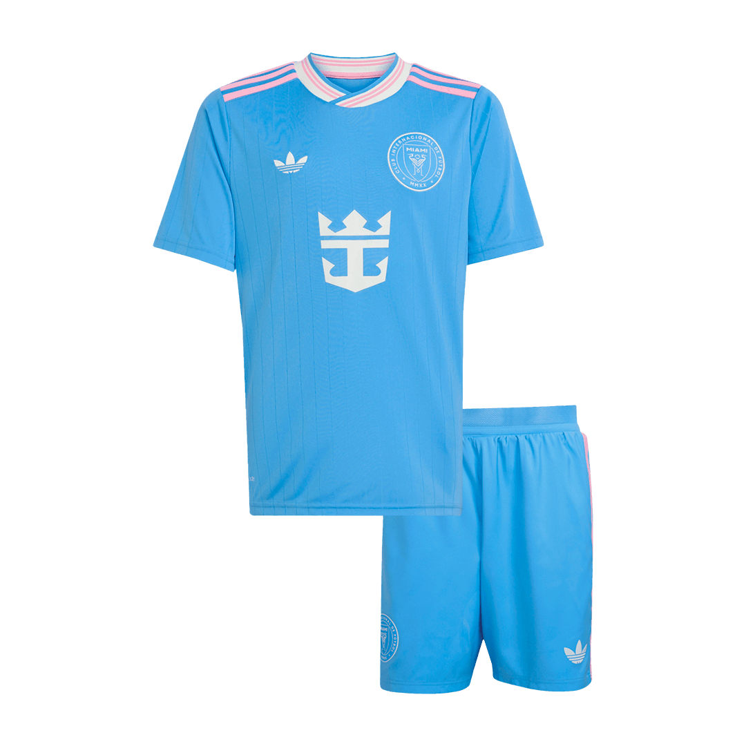 Inter Miami CF Third Maillot Kit 2025 Junior Bleu