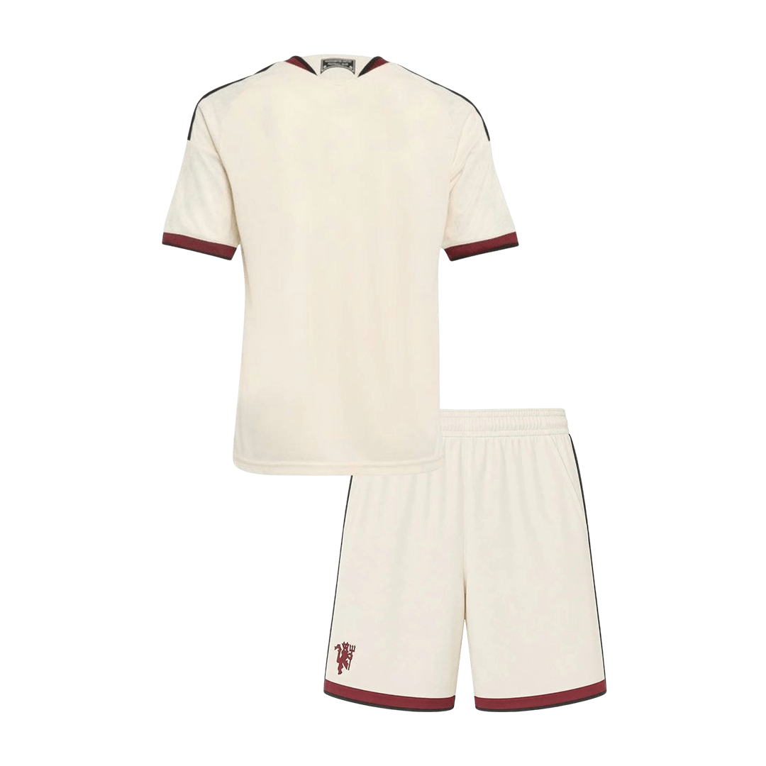 Manchester United Third Maillot Kit 2026/27 Junior Blanc