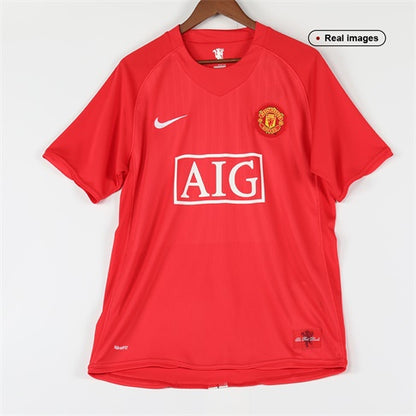 Retro Manchester United Thuis Shirt 2007/08