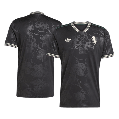 Juventus Derde Thuisshirt 2025/26 Zwart Grote Maten