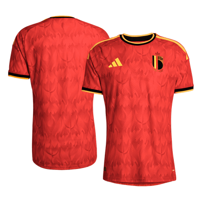 Belgique Domicile Maillot - Coupe du Monde 2026 Rouge Joueur Grande Taille