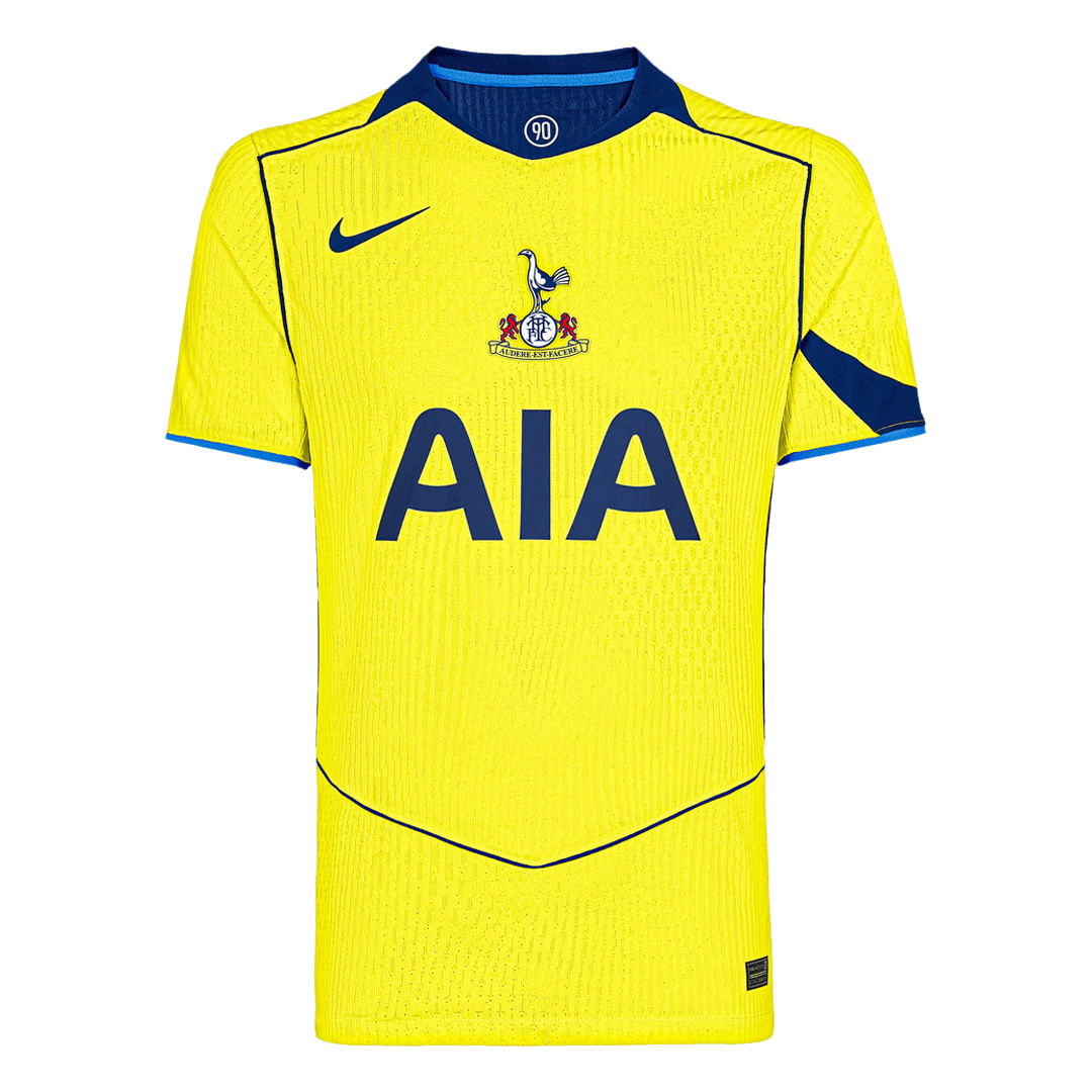 Tottenham Hotspur Derde Thuisshirt 2025/26 Geel Speler