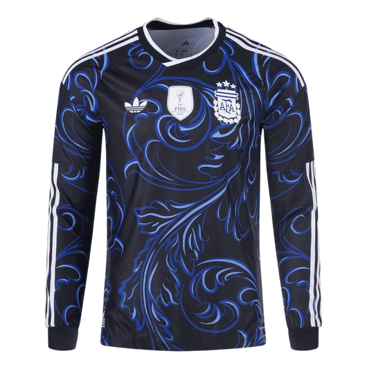 Argentinië Uitshirt Lange Mouwen 2026 Marineblauw