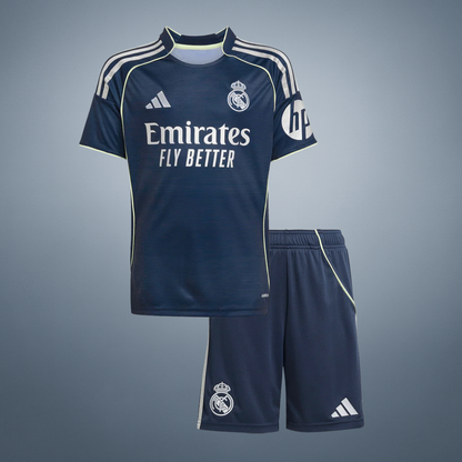 Real Madrid Uit Thuisshirt Tenue 2025/26 Junior