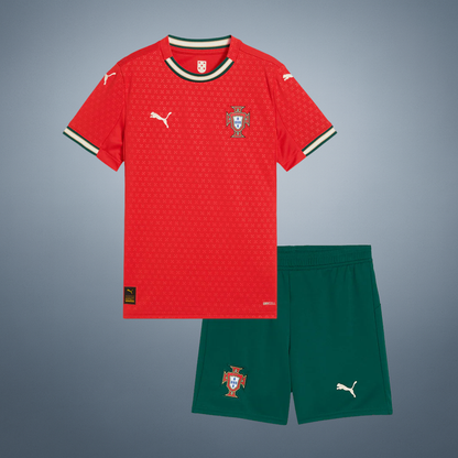 Portugal Thuisshirt Kit 2025 Junior