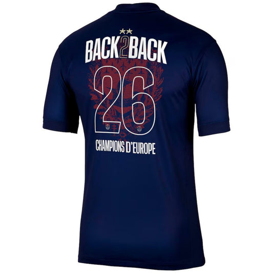 Vente Flash Champions of Europe #26 Domicile Maillot 2025/26 Bleu marine - 2 Stars