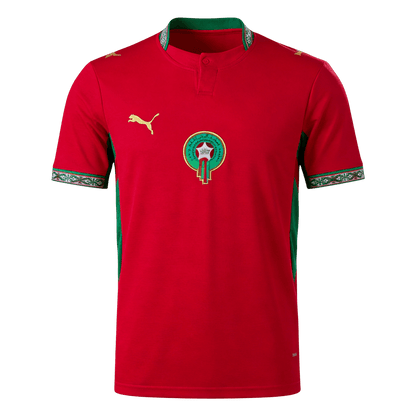 Vente Flash Maroc Domicile Maillot - Coupe du Monde 2026 Rouge