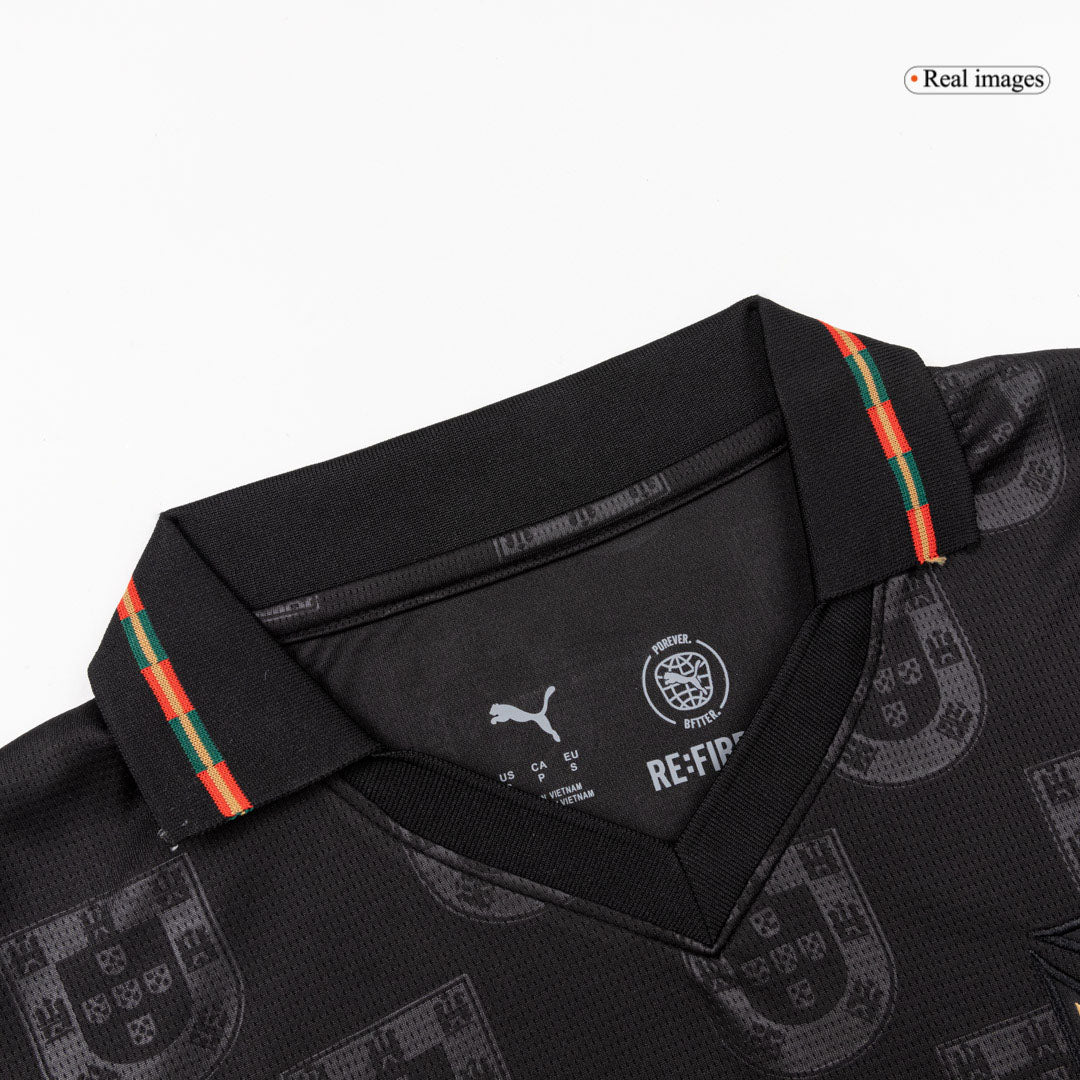 Portugal WK 2026 Shirt Zwart Grote Maat