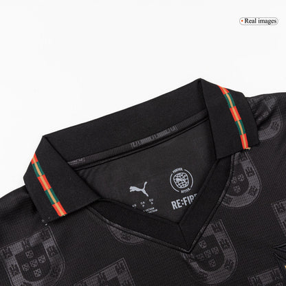 Portugal WK 2026 Shirt Zwart Grote Maat