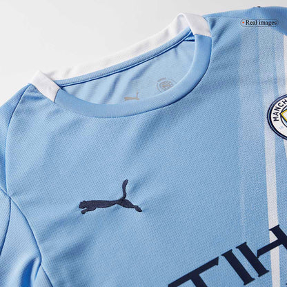 HAALAND #9 Manchester City Thuisshirt 2025/26 Grote Maten