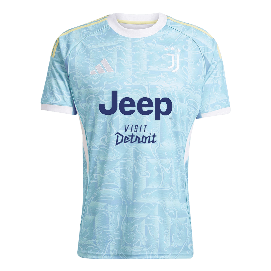 Juventus Uit Tenue Kit 2025/26 Blauw
