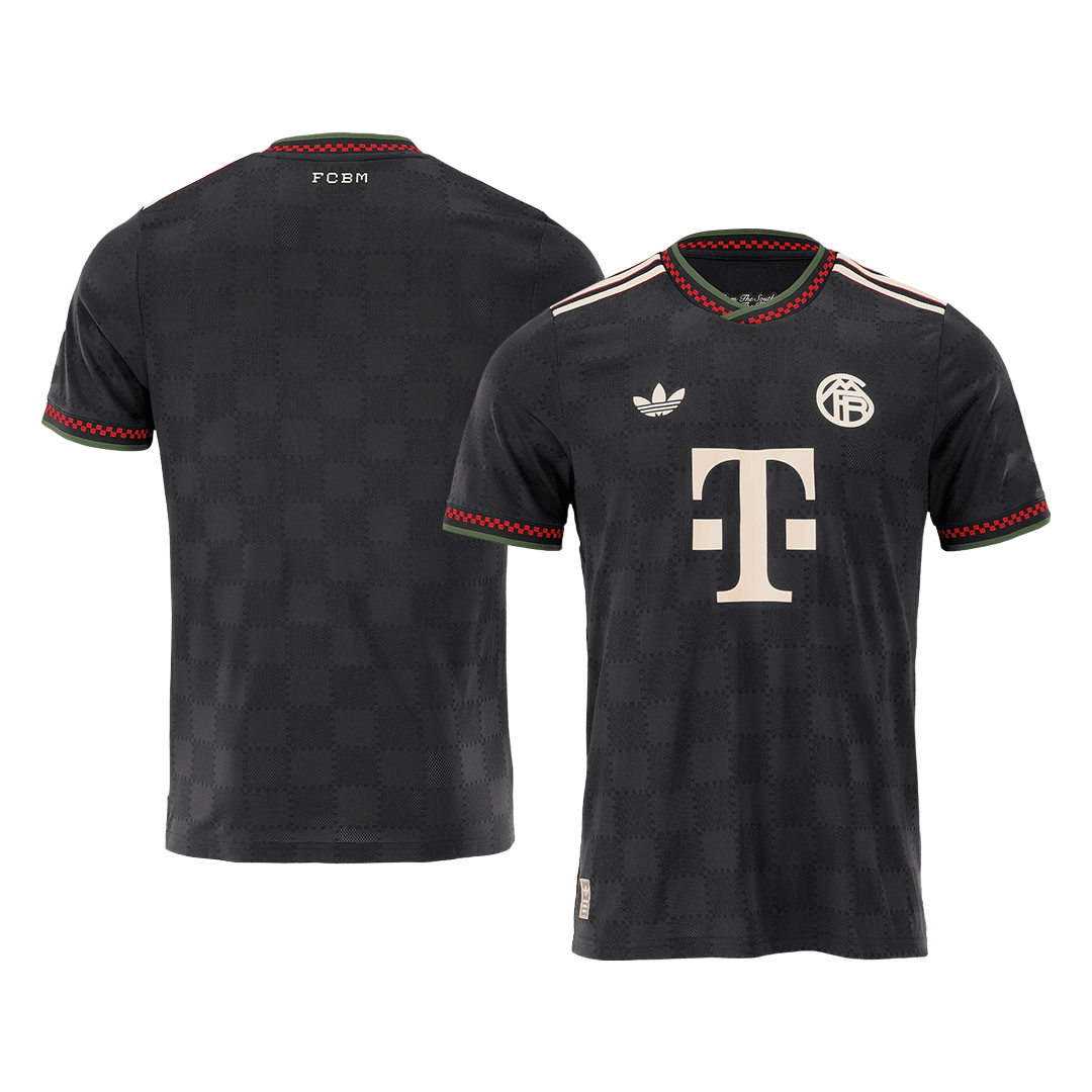 Munich Derde Shirt 2025/26 Zwart Speler