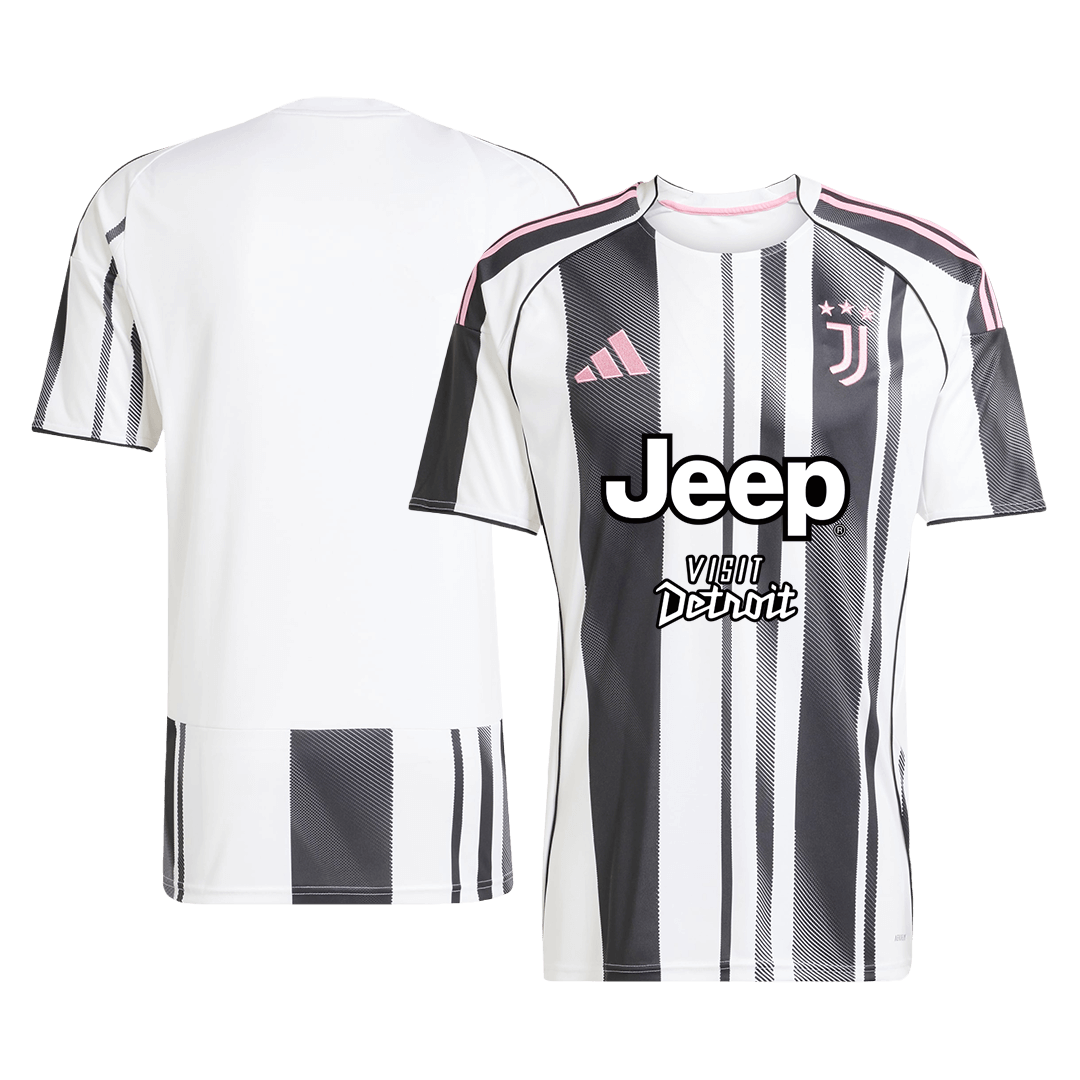 Juventus Thuistenue Kit 2025/26 Zwart&Wit