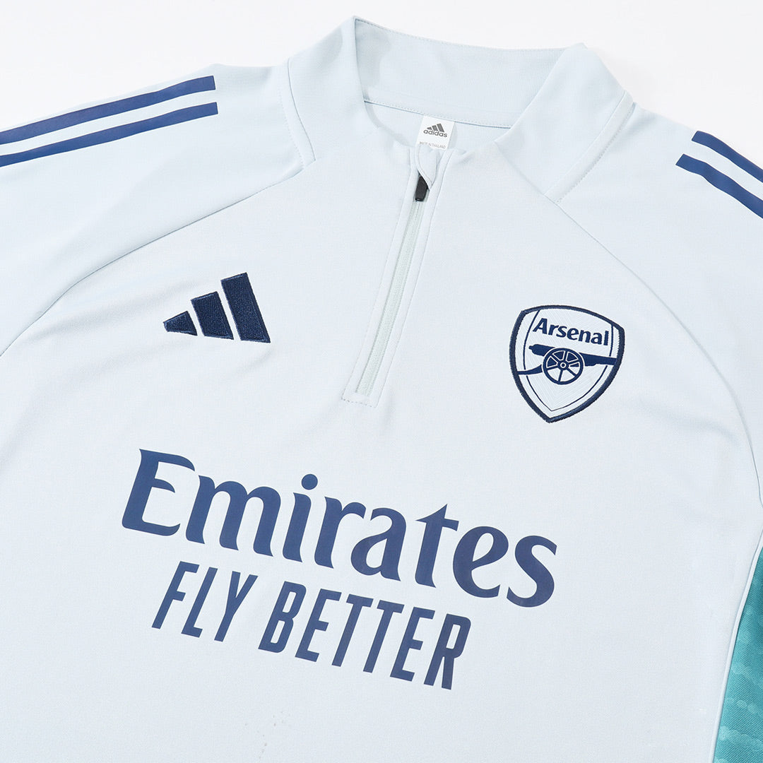 Arsenal Sweatshirt Set 2025/26 Kinderen Wit