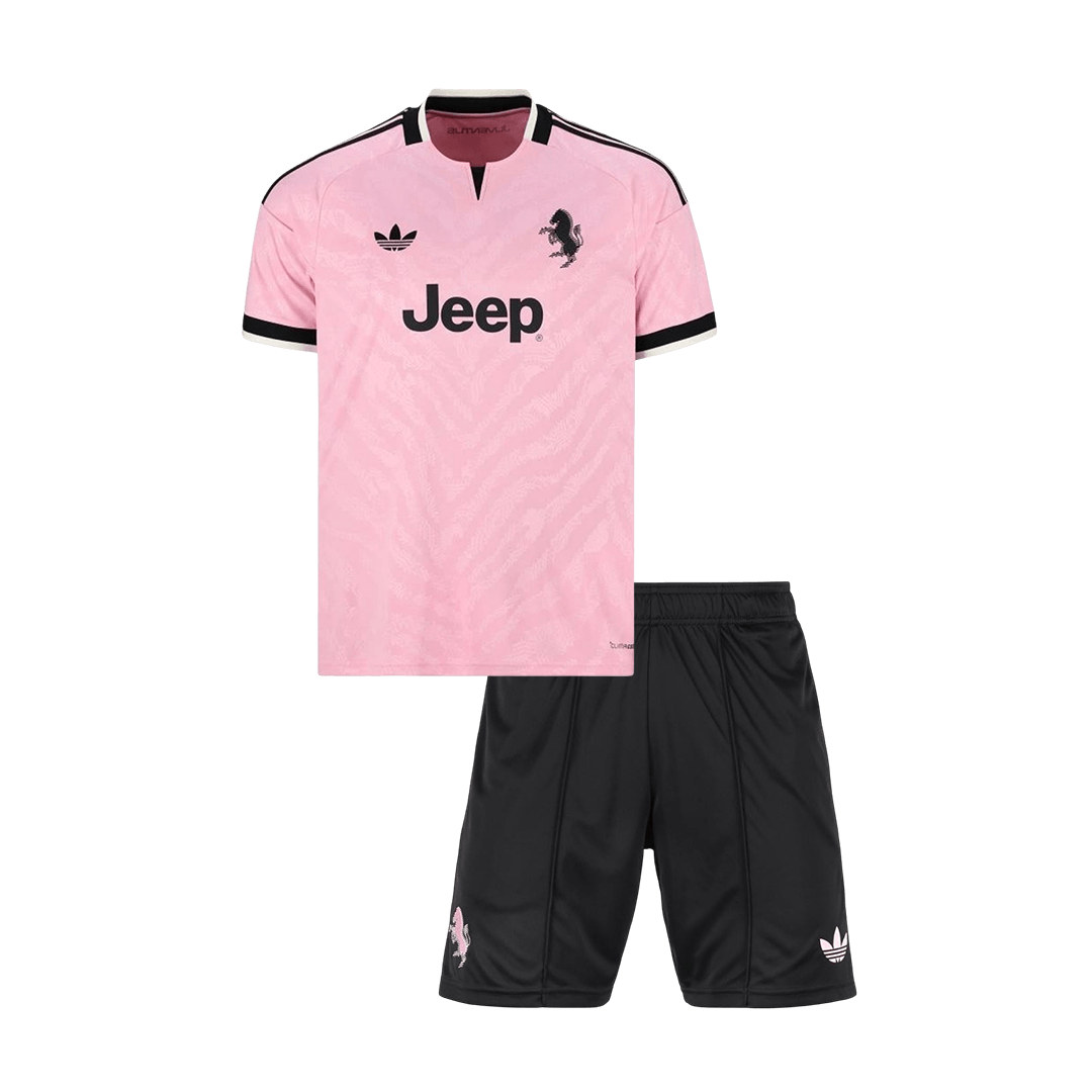 Vente Flash Juventus Extérieur Maillot Kit 2026/27 Enfant Rose