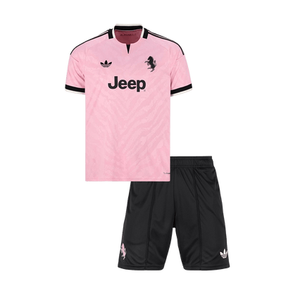 Vente Flash Juventus Extérieur Maillot Kit 2026/27 Enfant Rose