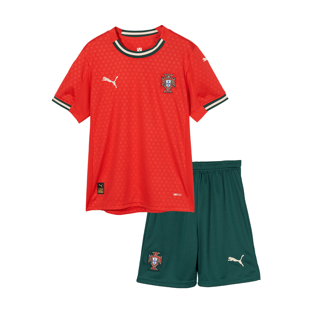 Portugal Thuisshirt Kit 2025 Junior