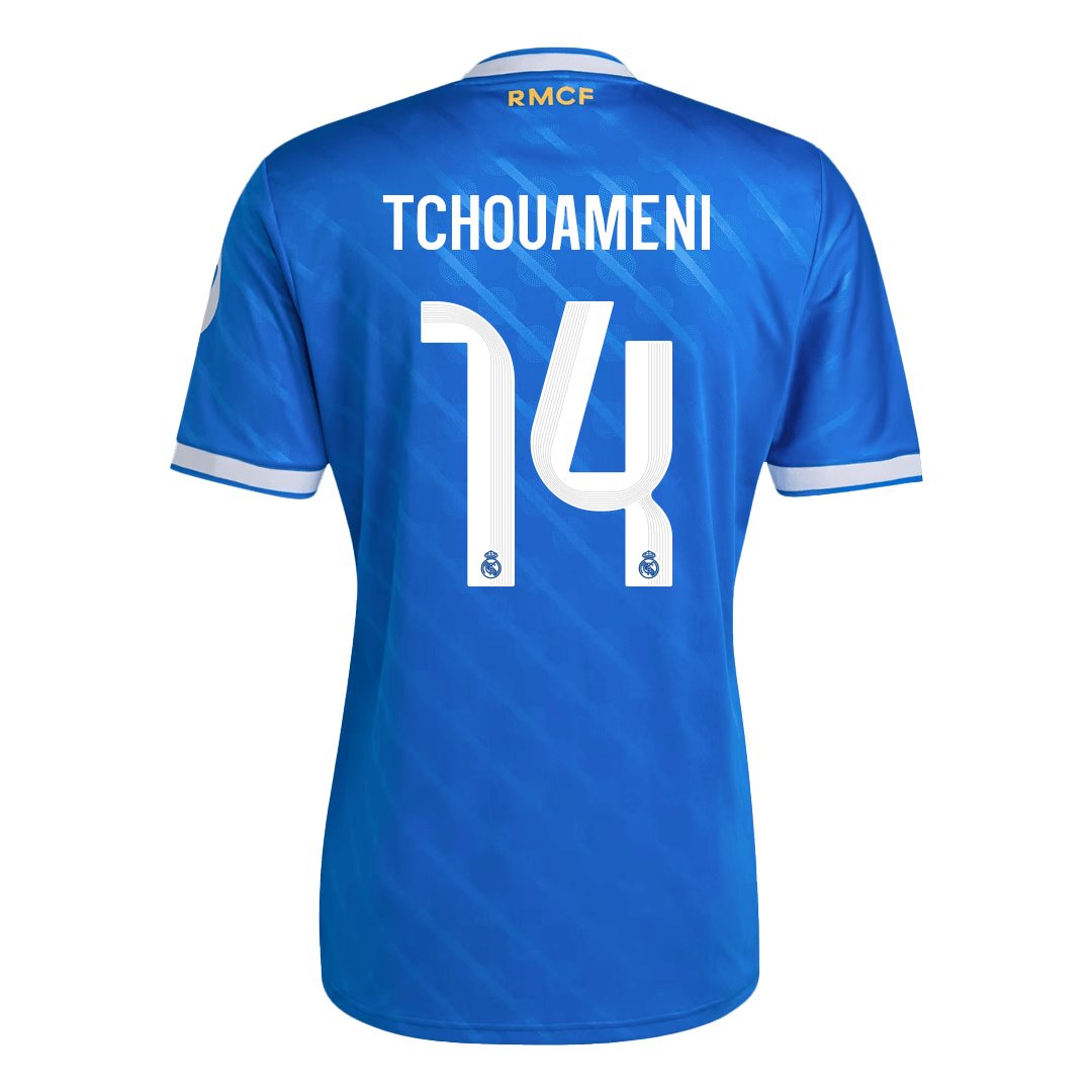 TCHOUAMENI #14 Real Madrid Derde Thuisshirt 2025/26 Blauw