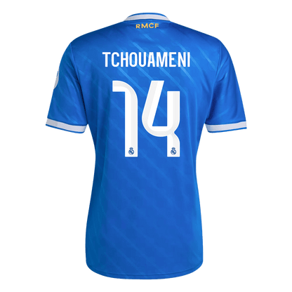 TCHOUAMENI #14 Real Madrid Derde Thuisshirt 2025/26 Blauw