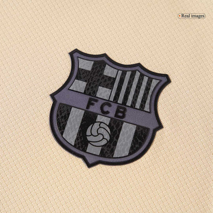 KOUNDE #23 Barcelona Uitshirt 2025/26 Geel - UCL