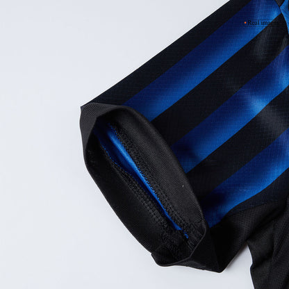 Inter Milan Thuisshirt Kit 2025/26 Junior Blauw&Zwart