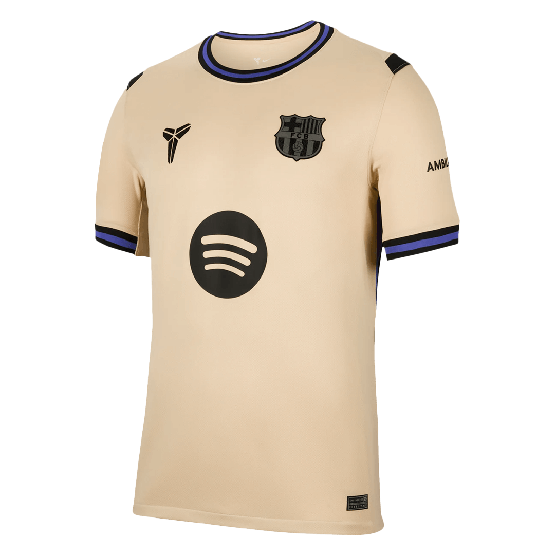ROONY #28 Barcelone Extérieur Maillot 2025/26 Jaune