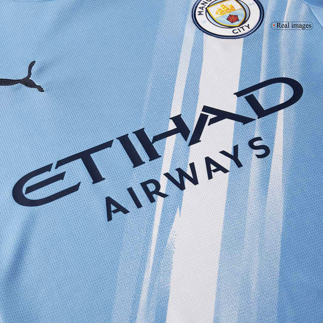 RODRIGO #16 Manchester City Thuisshirt 2025/26 - Wereldbeker voor clubs