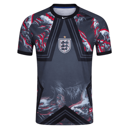 Engeland Shirt - Wereldkampioenschap 2026 Zwart
