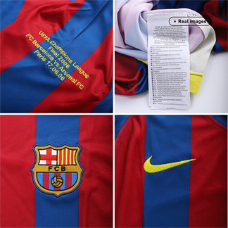 Retro MESSI #30 Barcelona Thuis Tenue 2005/06 - UCL Finale