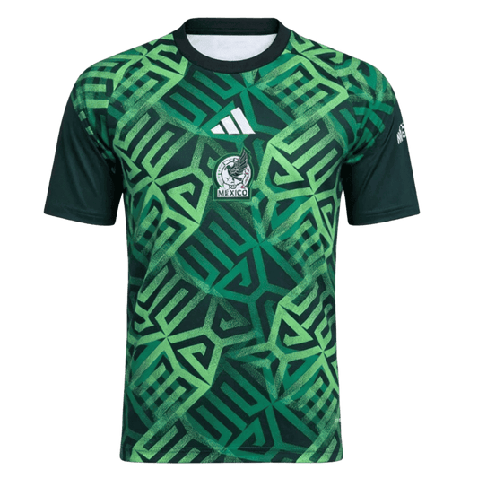 Mexico Voorkanaalshirt - Wereldbeker 2026 Groen Grote Maat