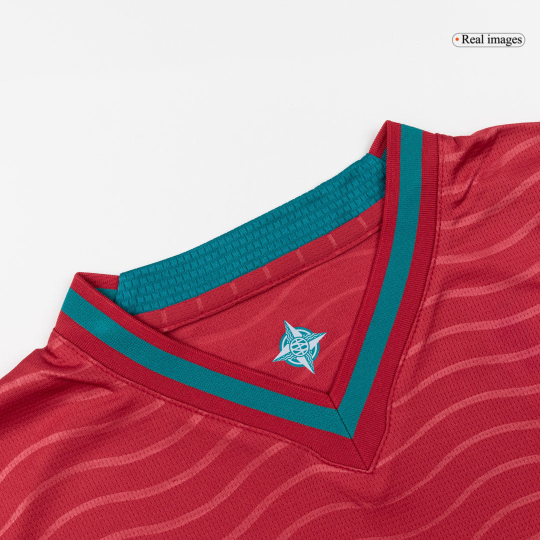 RONALDO #7 Portugal Thuisshirt WK 2026 Rood