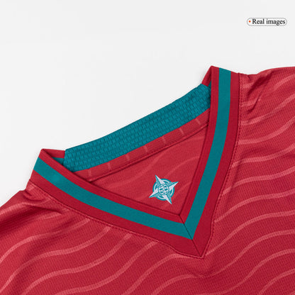 RONALDO #7 Portugal Thuisshirt WK 2026 Rood