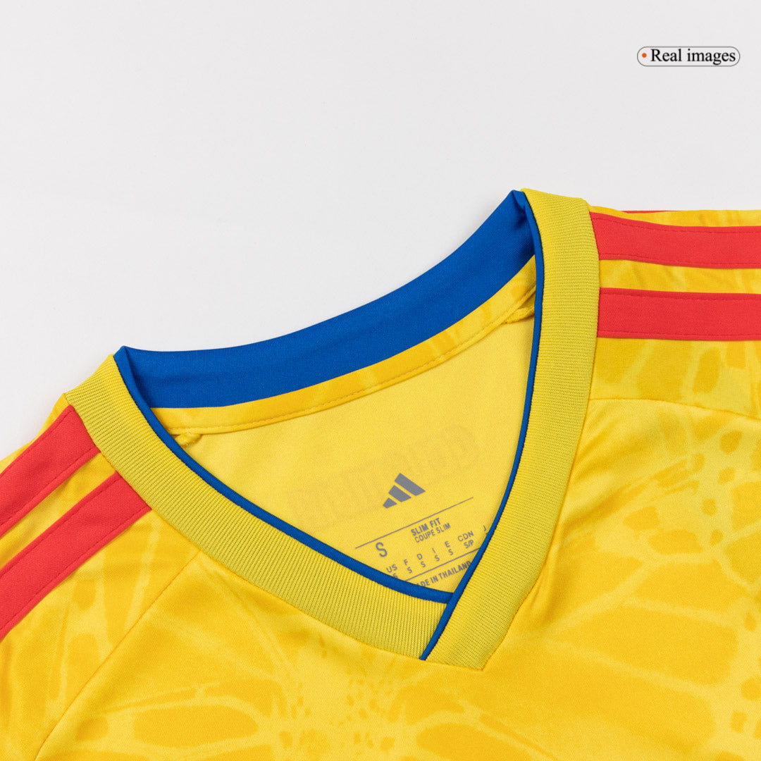 Colombia Thuisshirt WK 2026 Geel Grote Maten