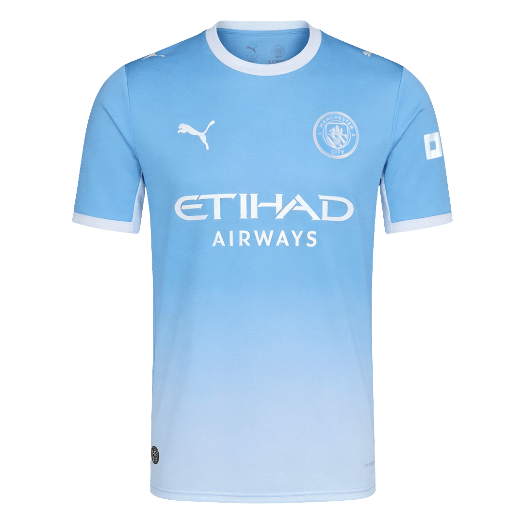 DOKU #11 Manchester City Domicile Maillot 2026/27 Bleu