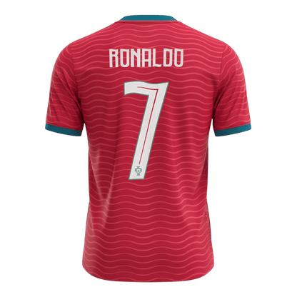 RONALDO #7 Portugal Thuisshirt WK 2026 Rood