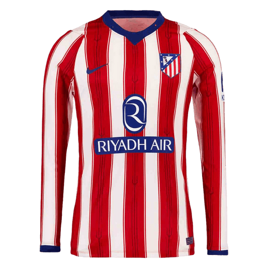 Atlético Domicile Maillot Manches Longues 2026/27 Rouge&Blanc
