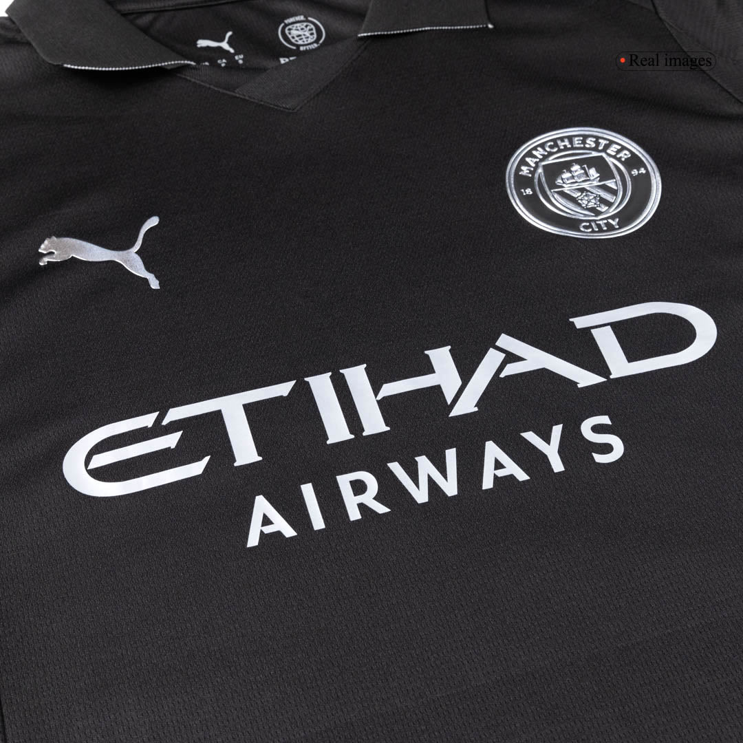 REIJNDERS #4 Manchester City Uitshirt 2025/26 Zwart