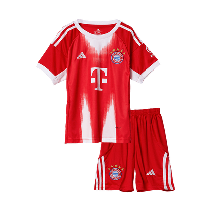 Vente Flash Munich Domicile Maillot Kit 2025/26 Enfant Rouge