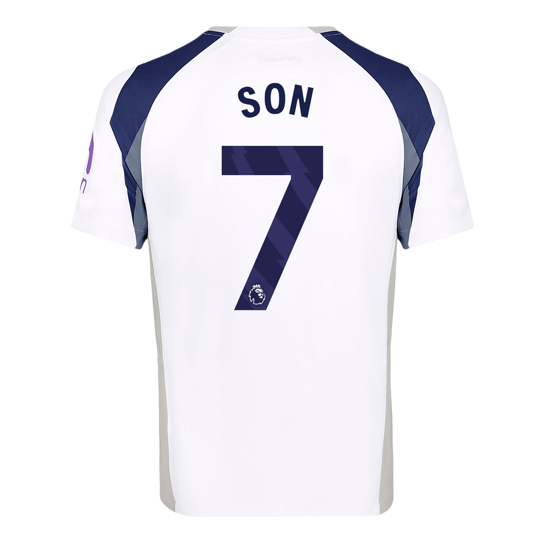 Zijn #7 Tottenham Hotspur Thuisshirt 2025/26 Grote Maten