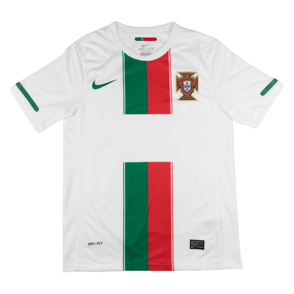 Retro Portugal Uitshirt 2010 Wit