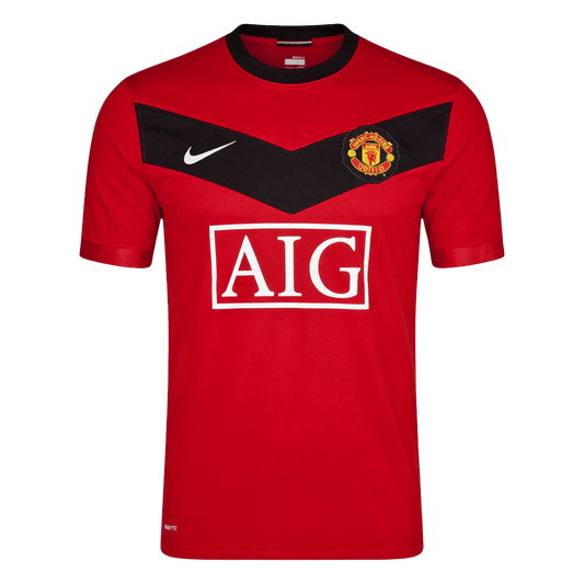 Retro Manchester United Thuisshirt 2009/10 Rood