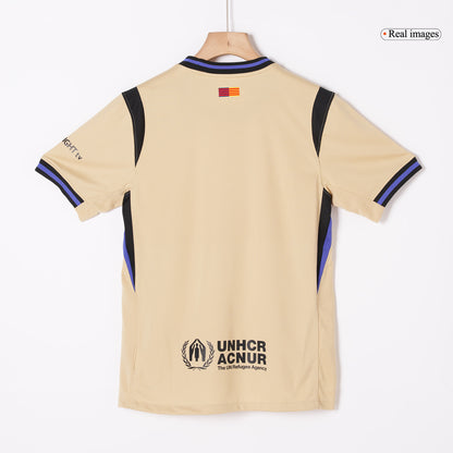 PEDRI #8 Barcelona Uit Thuisshirt 2025/26 Geel - UCL