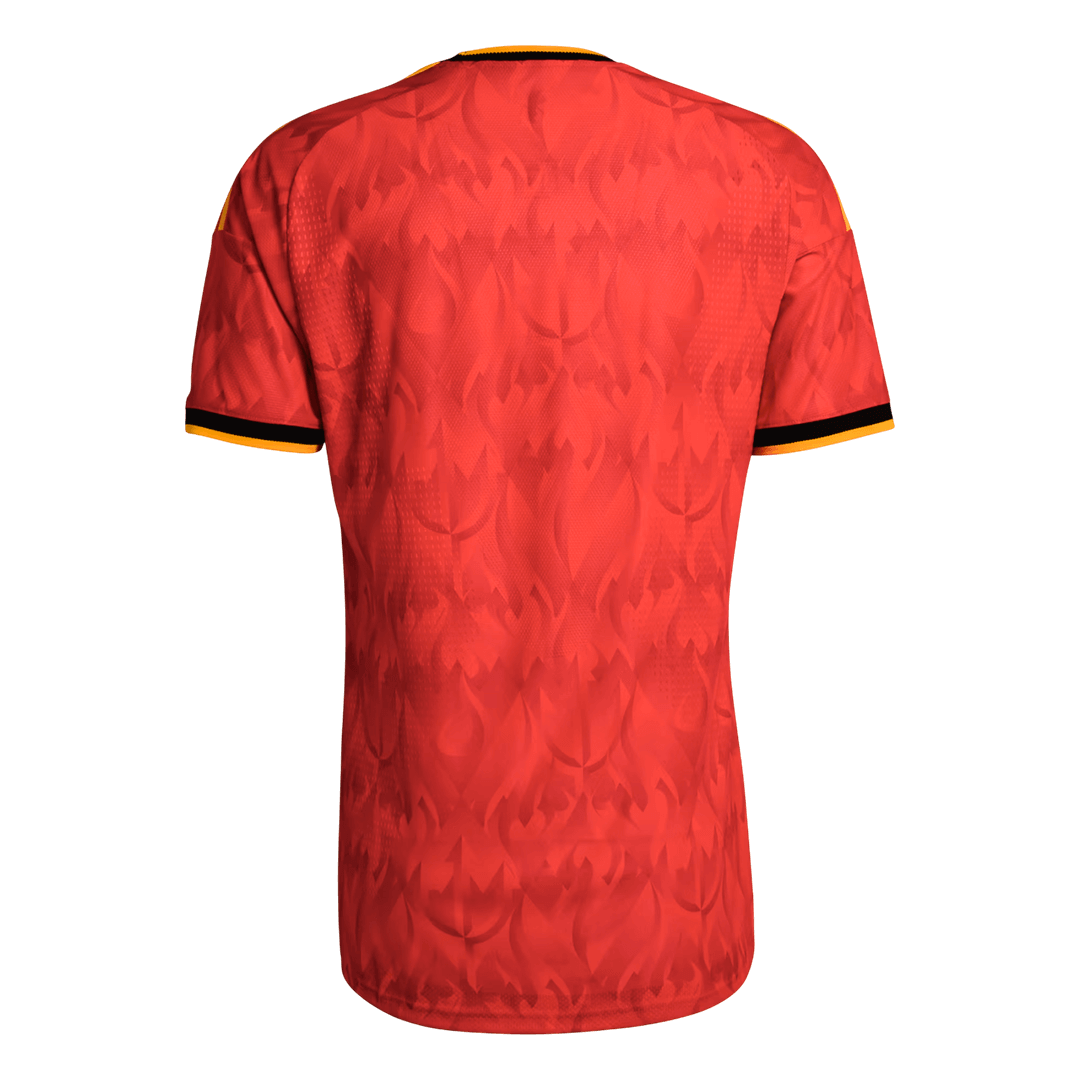 Belgique Domicile Maillot - Coupe du Monde 2026 Rouge Joueur Grande Taille