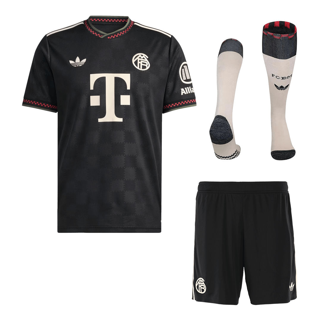 Munich Derde Shirt Kit 2025/26 Zwart